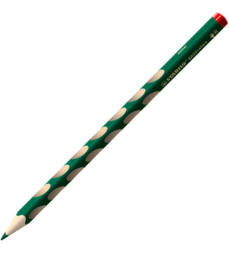 Crayon de couleur EASYcolors pour droitier, étui de 12+1 taille-crayon