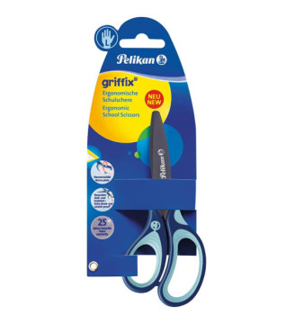 Ciseaux Griffix scolaire SC1LB GAUCHER bleu