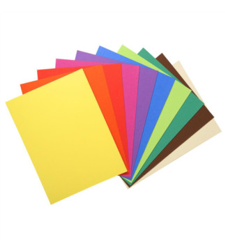 Paquet de 100 chemises FLASH 220 100% recyclé - 24x32cm - Couleurs assorties