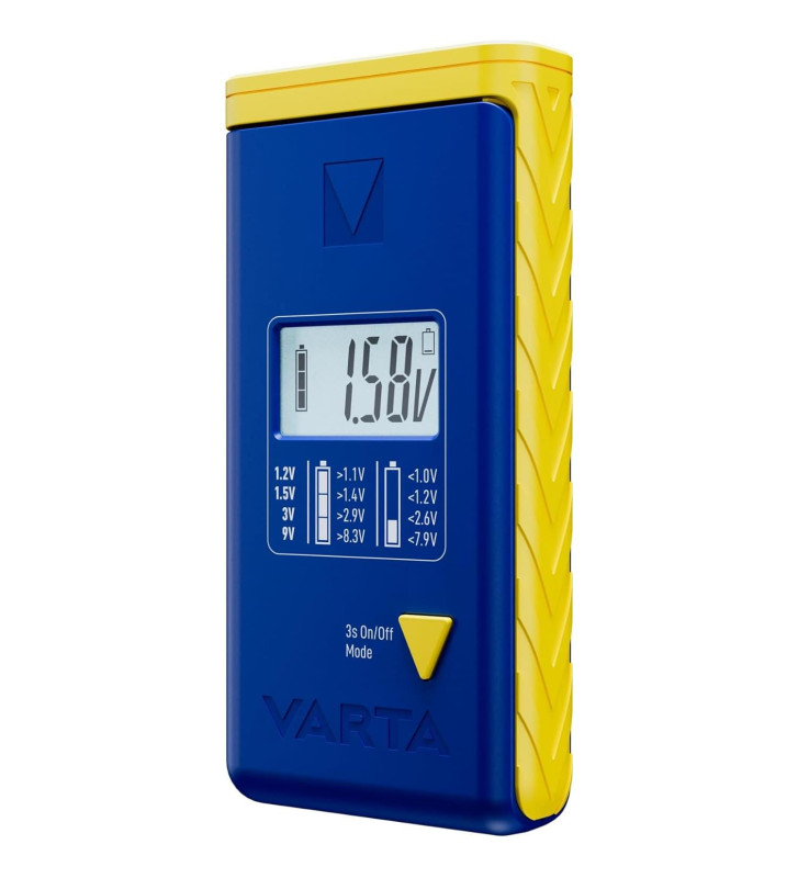 Testeur de Piles LCD Numérique pour Piles, Batteries et Piles Boutons