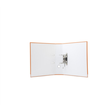 Classeur à levier polypropylène dos de 80mm, orange