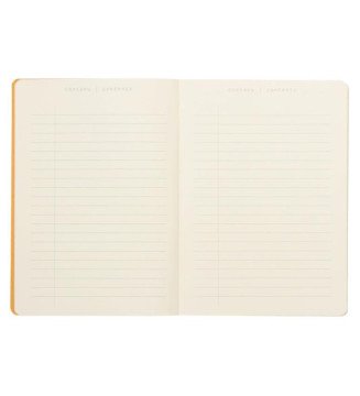 Carnet d'organisation GoalBook BEIGE A5 DOT 240p numérotées 90g ivoire