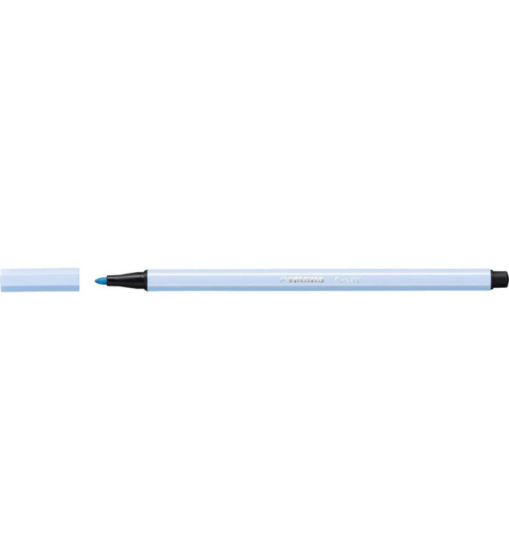 Feutre de Dessin PEN 68 pointe ogive Moyenne 1 mm Bleu de cobalt clair