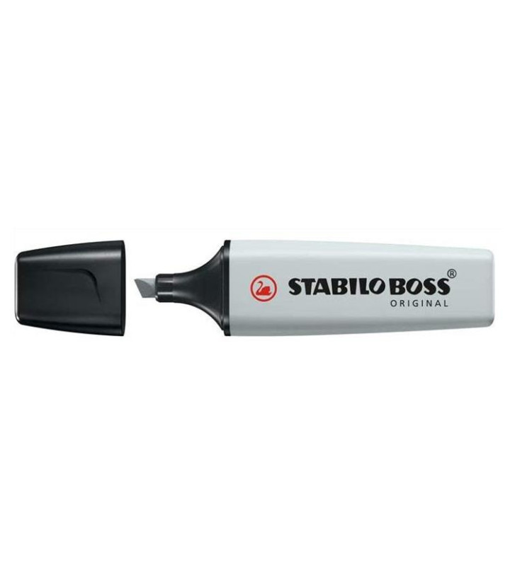 Surligneur BOSS ORIGINAL Pastel pointe Biseau 2 - 5 mm Poudre de Gris