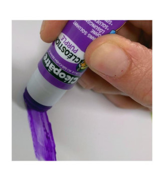 Boîte de 12 batons de colle 8g Cléostick Purple