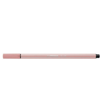 Stylo feutre Pen 68 Pointe Moyenne 1mm Rose poudré Blush