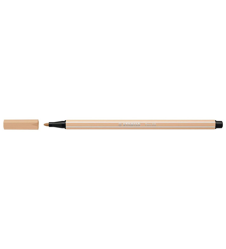 Stylo Feutre de Dessin Pen 68 Pointe 1mm Rose nude