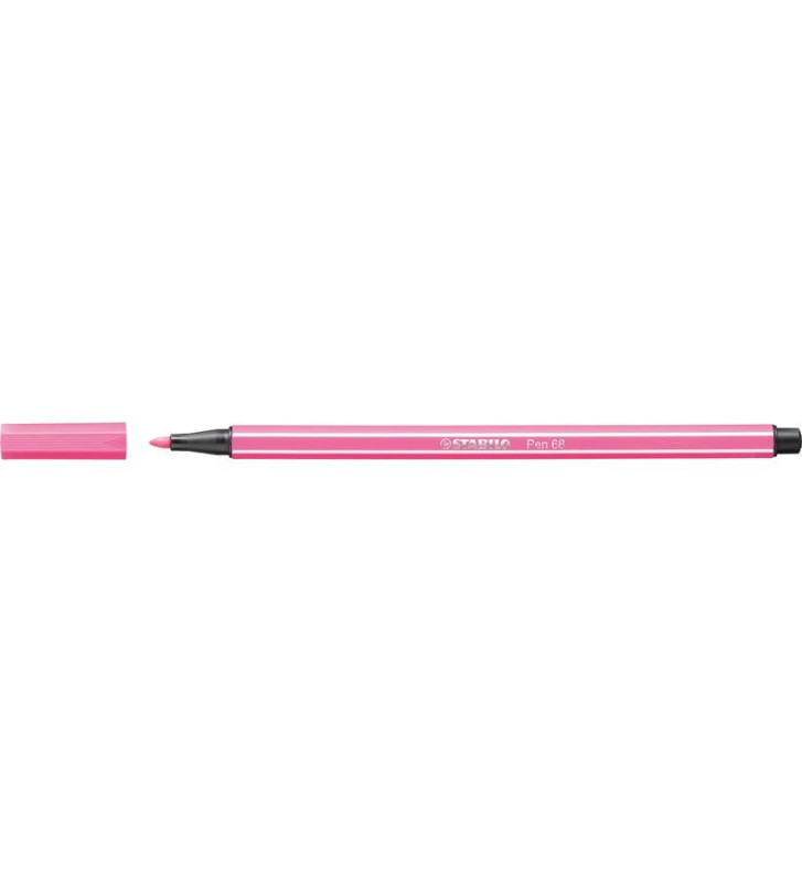 Feutre de Dessin PEN 68 pointe ogive Moyenne 1 mm Rouge bruyère