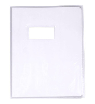 Protège-cahier Cristal Luxe 22/100ème 17x22 Transparent incolore