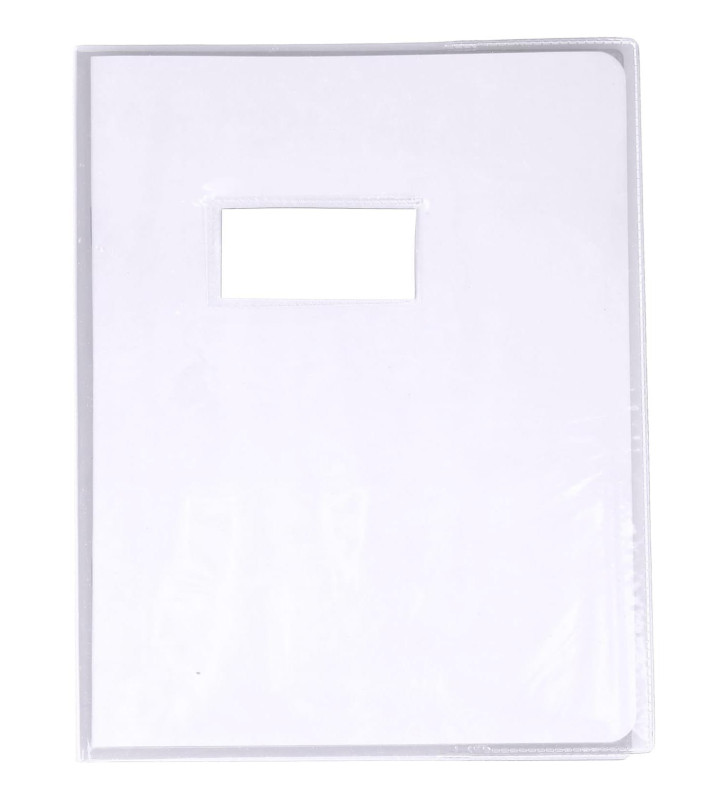 Protège-cahier Cristal Luxe 22/100ème 17x22 Transparent incolore