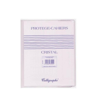 Protège-cahier Cristal Luxe 22/100ème 17x22 Transparent incolore