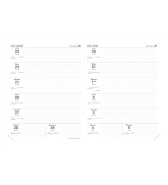 Agenda scolaire Le Professeur 210 x 270 mm