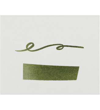 Encre traditionnelle à stylo en flacon 10ml - vert empire