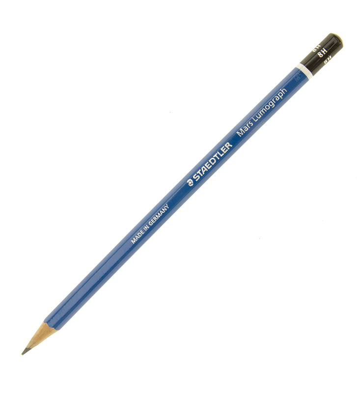 Crayon Papier Mars Lumograph 100 Mine 2 mm Bleu 8H