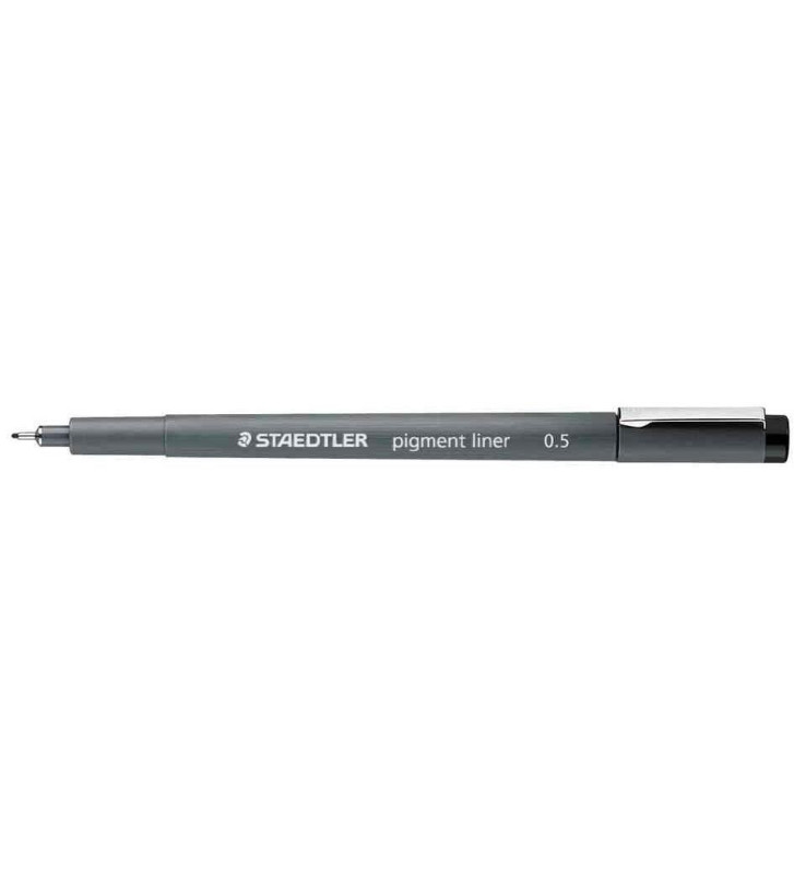 Feutre Fin Pigment Liner 308 Tracé 0,5 mm Noir