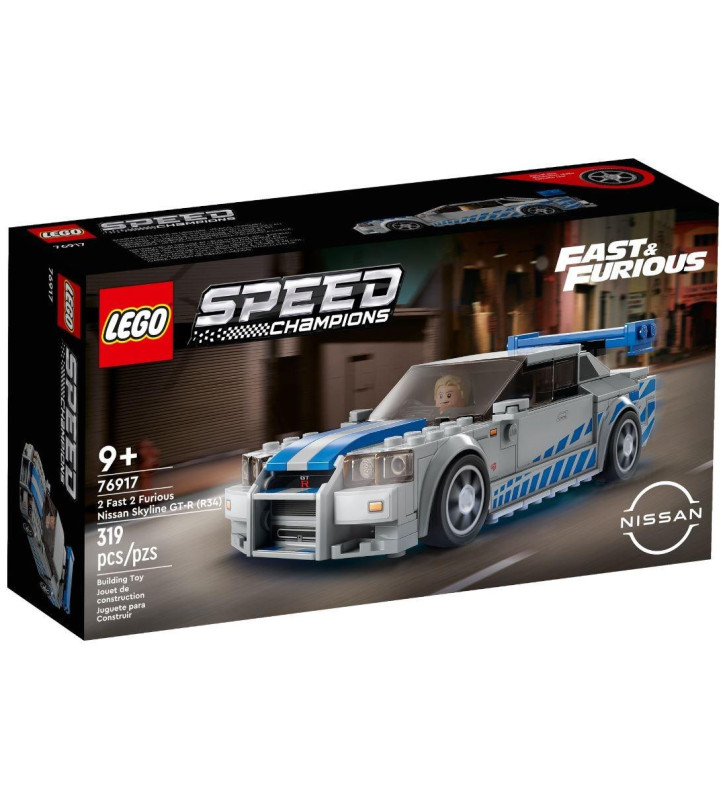 Speed champions 76917 fast & furious - Nissan Skyline GT-R (R34)