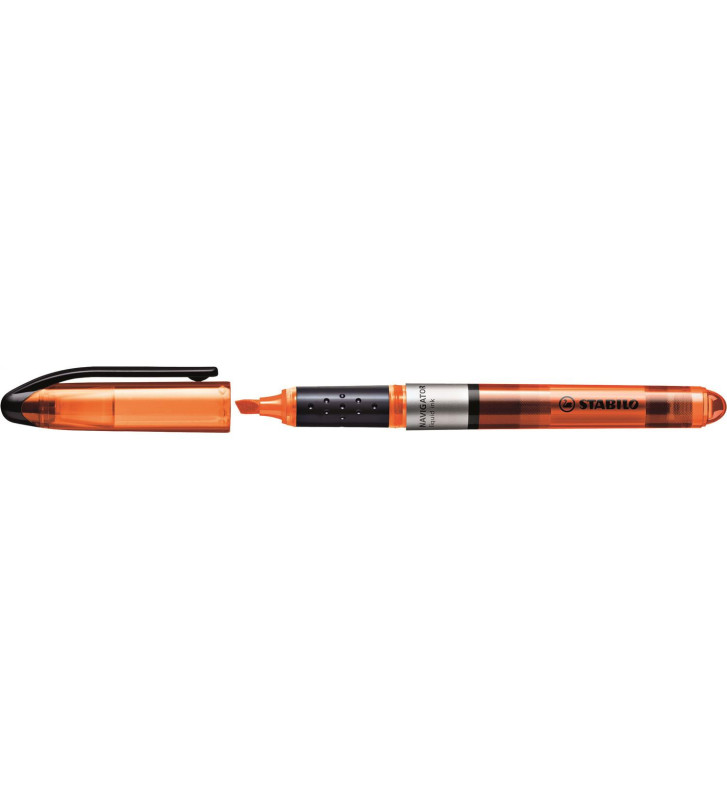 Surligneur NAVIGATOR de poche Pointe Biseautée orange