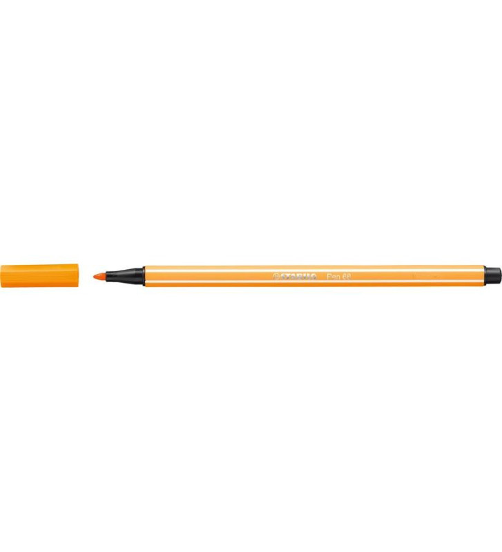 Feutre de Dessin PEN 68 Pointe Moyenne 1 mm Orange