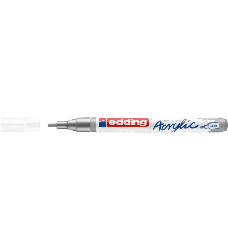 Marqueur Acrylique 5300 Argent Pointe Fine 1-2 mm