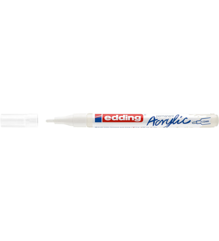 Marqueur Acrylique 5300 Blanc trafic Pointe Fine 1-2 mm