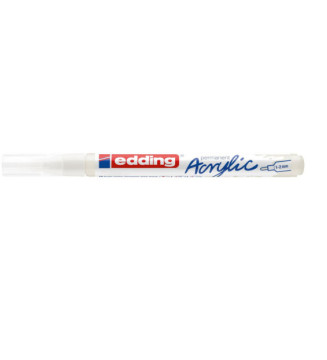 Marqueur Acrylique 5300 Blanc trafic Pointe Fine 1-2 mm