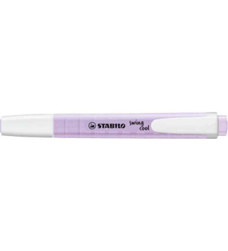 Surligneur Swing cool Edition Pastel Pointe Biseau 1 - 4 mm Lilas pastel