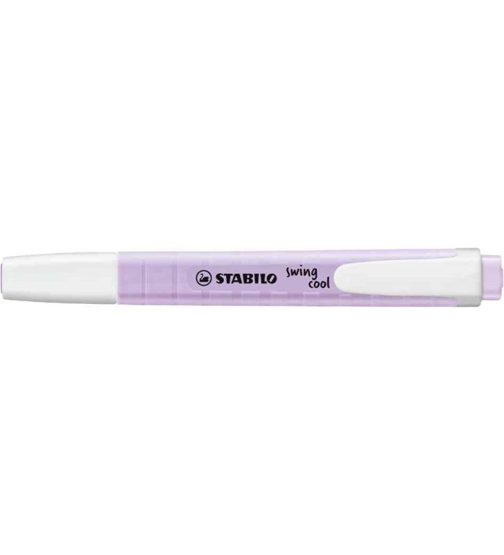 Surligneur Swing cool Edition Pastel Pointe Biseau 1 - 4 mm Lilas pastel