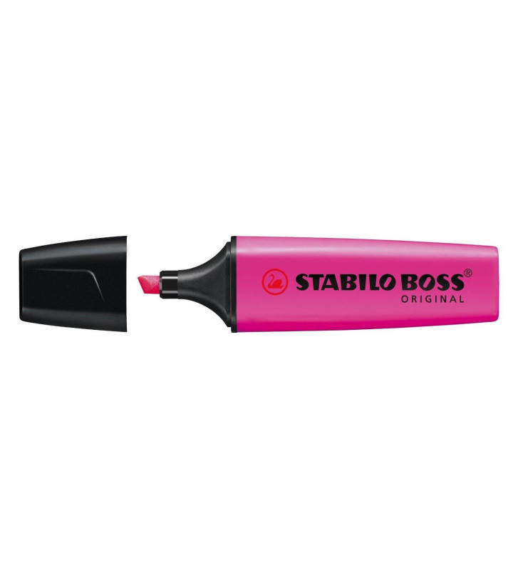 Surligneur BOSS ORIGINAL Rechargeable Pointe Biseautée 2-5 mm Lilas