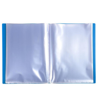 Protège-documents A4 Polypro 60 pochettes 120 vues Bleu
