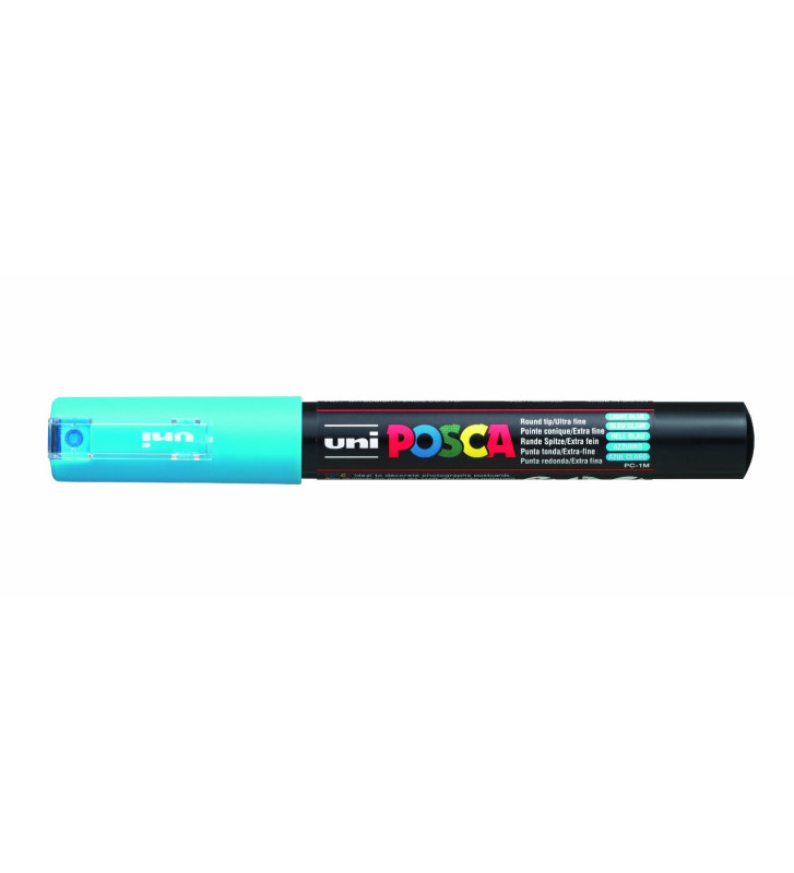 Marqueur pointe conique extra-fine pc1mc 0,7 - 1mm bleu clair