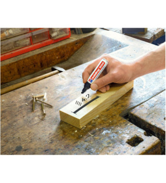 Marqueur Permanent 500 Corps Alu Violet Pointe Biseautée 2-7 mm