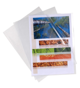 Paquet de 10 Pochettes coins A4 PP 0,12 mm Transparent lisse