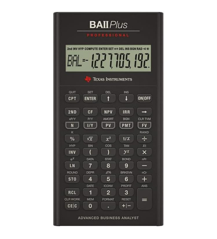 Calculatrice BA II Plus™ Professional
