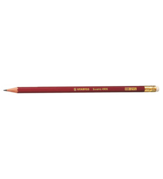 Crayon Papier Swano bout gomme HB