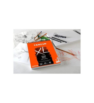 Bloc Spirale 60 Feuilles XL Croquis A5 90g Blanc