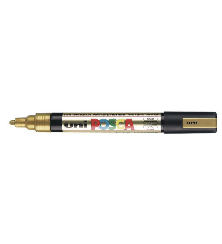 Marqueur pointe conique moyenne pc5m 1,8 - 2,5mm or