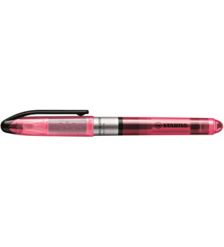 Surligneur NAVIGATOR de poche Pointe Biseautée rose
