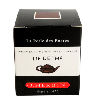 Encre traditionnelle à stylo en flacon D 30ml Lie de thé
