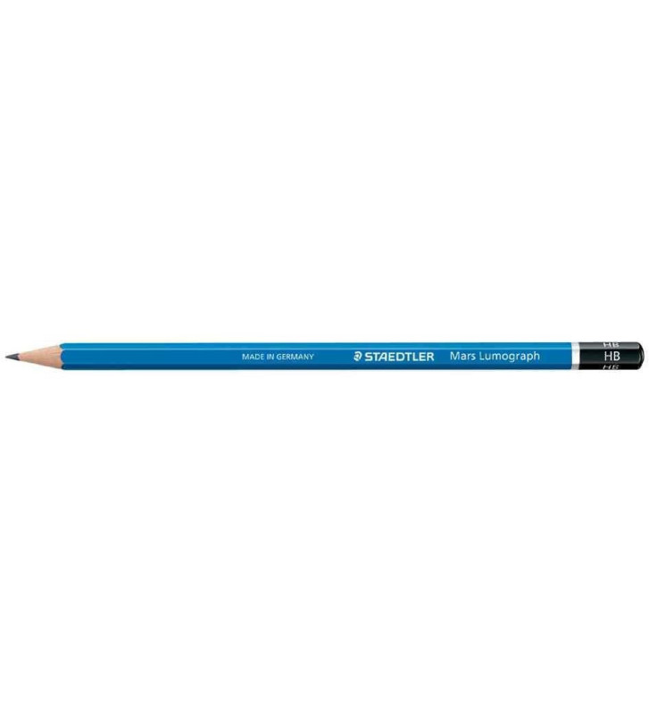 Crayon Papier Mars Lumograph 100 Mine 2 mm Bleu HB