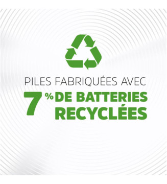 Etui de 4 piles rechargeables Universal HR6 AA 1300mAh
