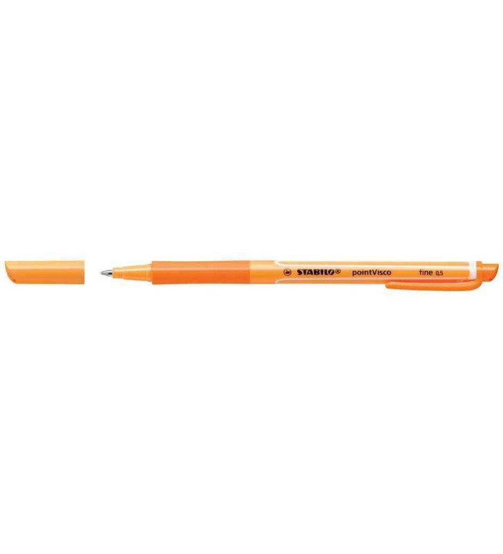 Roller Encre Gel PointVisco Tracé 0,5mm Orange