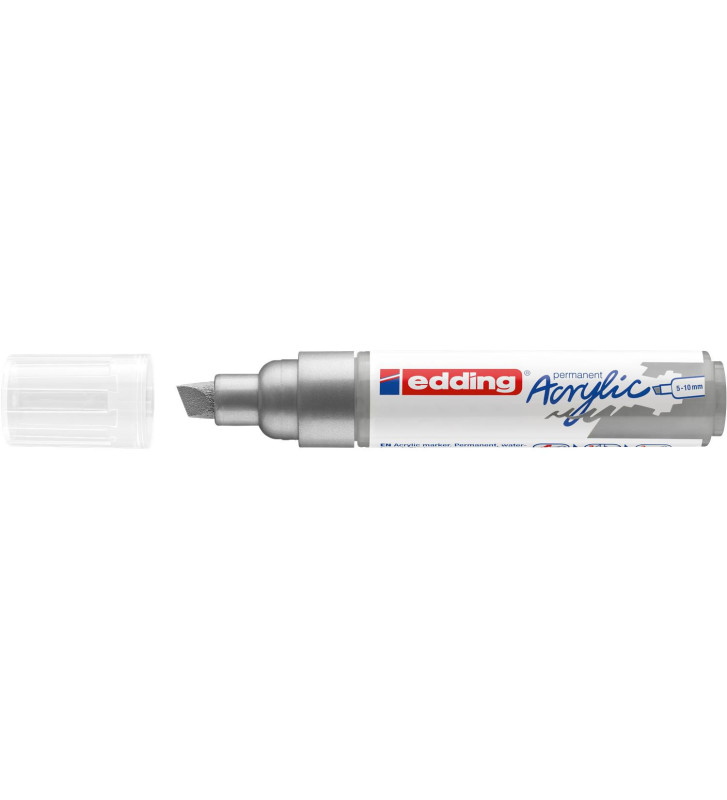 Marqueur acrylique large 5000 argent 5-10 mm
