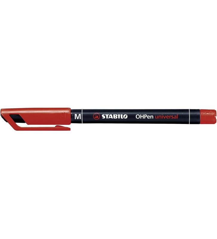 stylo-feutre OHPen Permanent Pointe Moyenne 1 mm Rouge