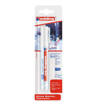 Marqueur pour verre 95 blister de 1 blanc 1,5-3 mm