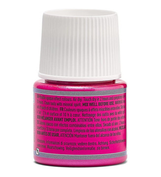 Flacon 45ml Peinture Fantasy Moon à effet martelé ROSE FLUO