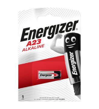 Blister de 1 Pile Alcaline A23 / E23A MN21 12V 50 mAh