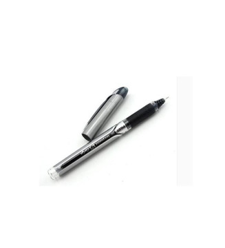 Stylo Roller Hi-Tecpoint V5 Grip Pointe Fine Noir