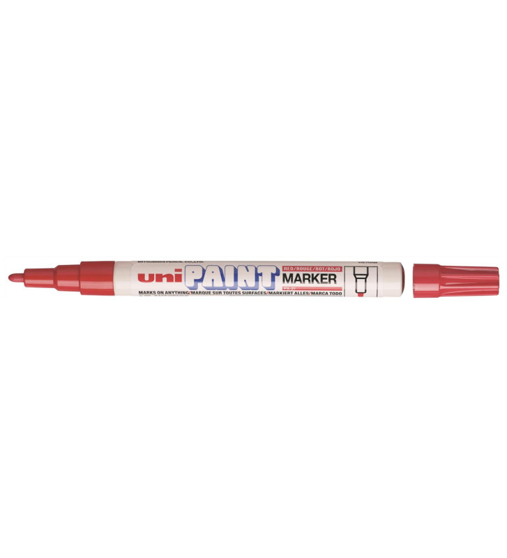 Marqueur PAINT Marker PX21 Pointe conique fine 0,8 - 1,2mm Rouge
