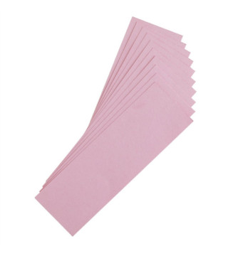 Lot de 10 Recharges 4,5x12cm  pour tampon buvard Blanc