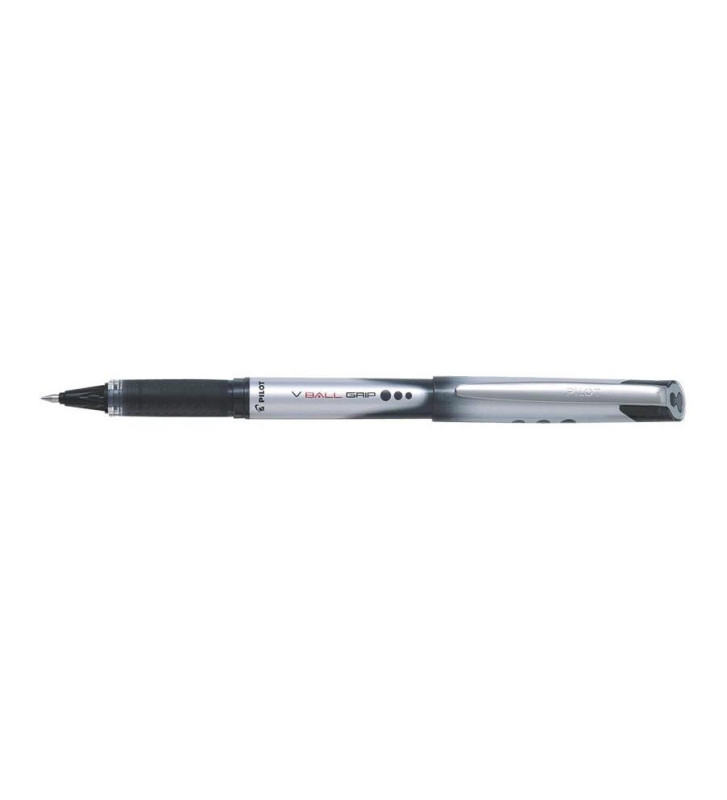 Stylo roller V-Ball Grip 07 encre liquide Pointe Moyenne Noir